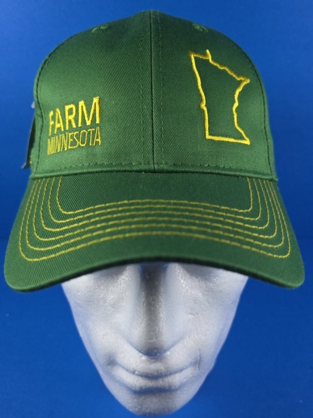 Farm Minnesota Baseball Cap John Deere LP75912 Green Snapback